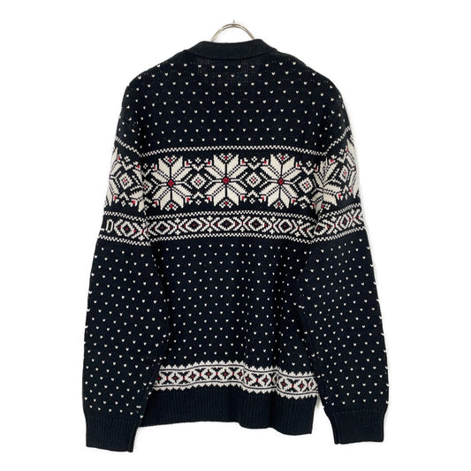 POLO RALPH LAUREN ポロ ラルフローレン ブラック カシミヤ混 スノーフレーク カーディガン トップス