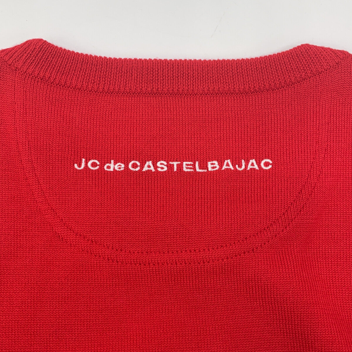 CASTELBAJAC カステルバジャック 7212361101 レッド スヌーピー柄 セーター トップス 50