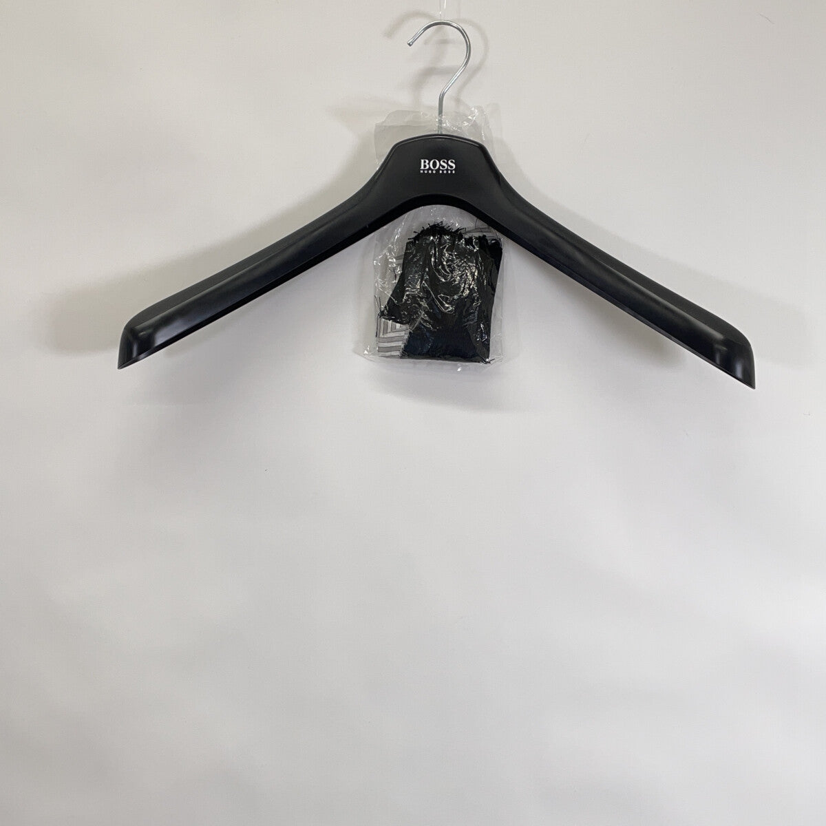 HUGO BOSS ヒューゴボス ブラック ジャージー ロングコート コート 54