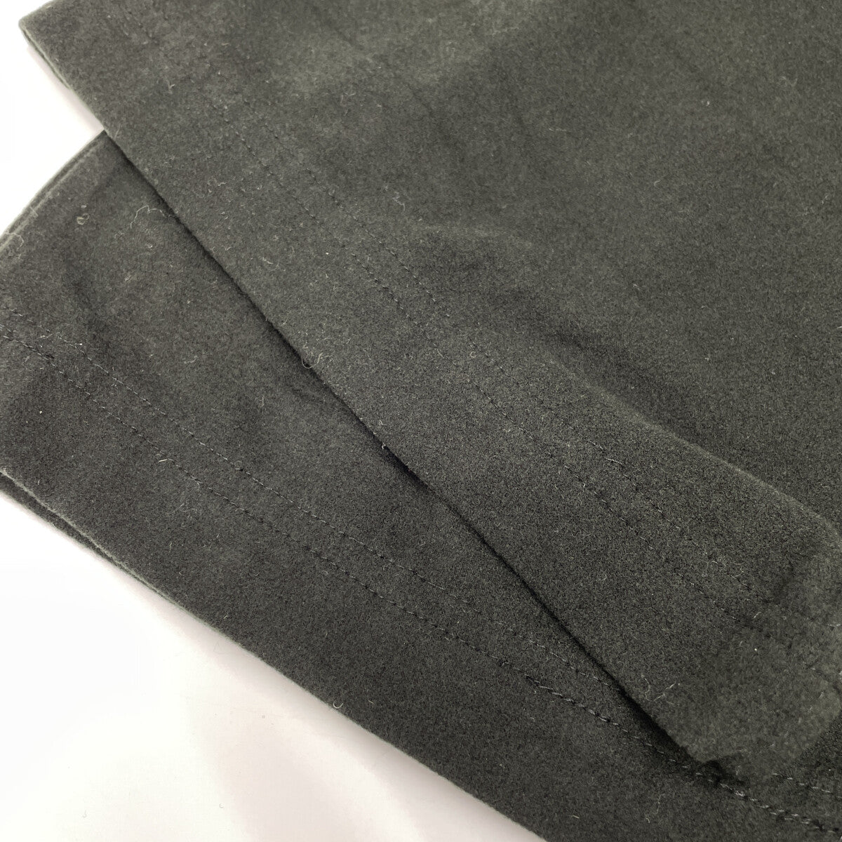 BARNI VARNO Black Wool Blend BV Logo Pants Bottoms