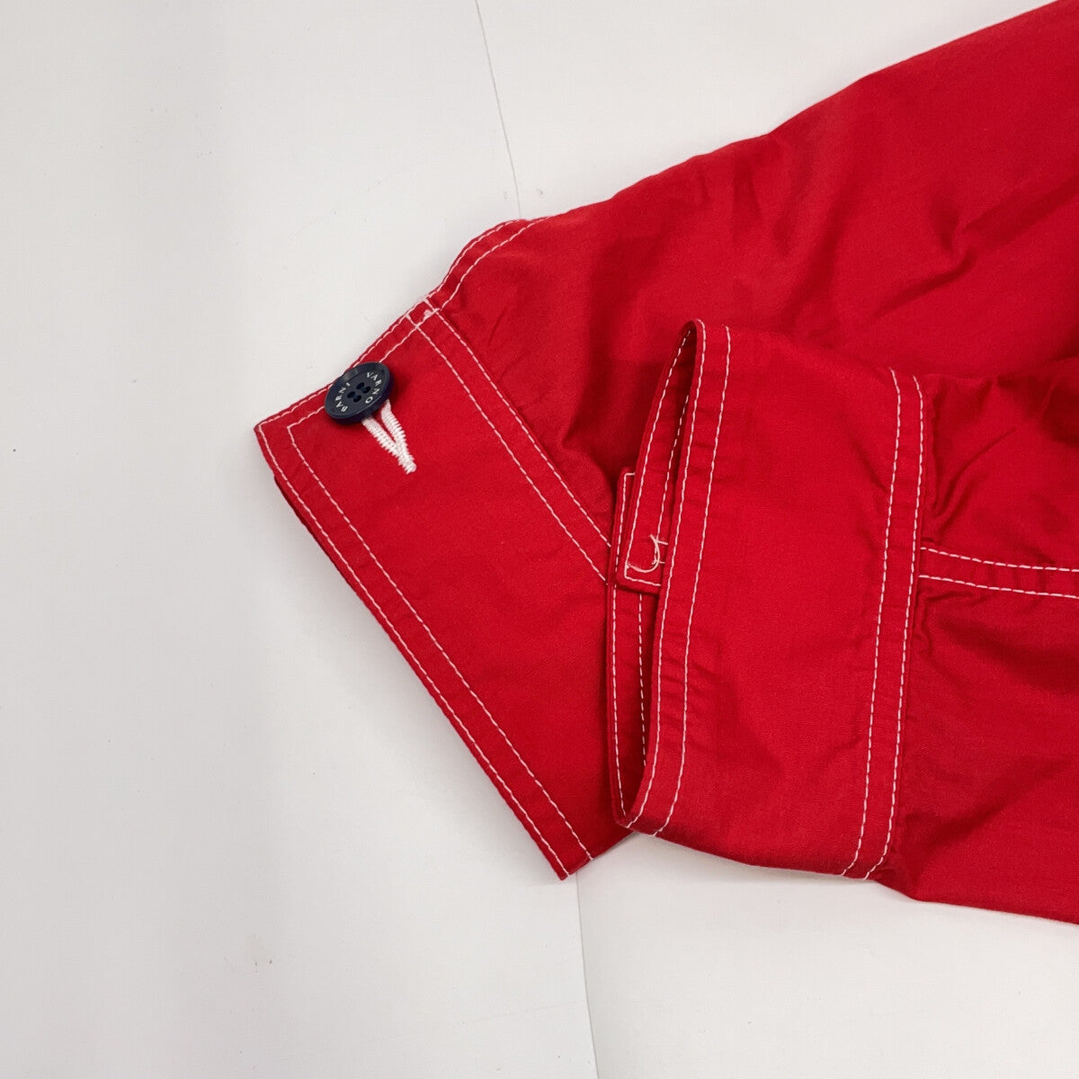 BARNI VARNO バーニヴァーノ レッド ワッペン ジャケット ジャケット LL