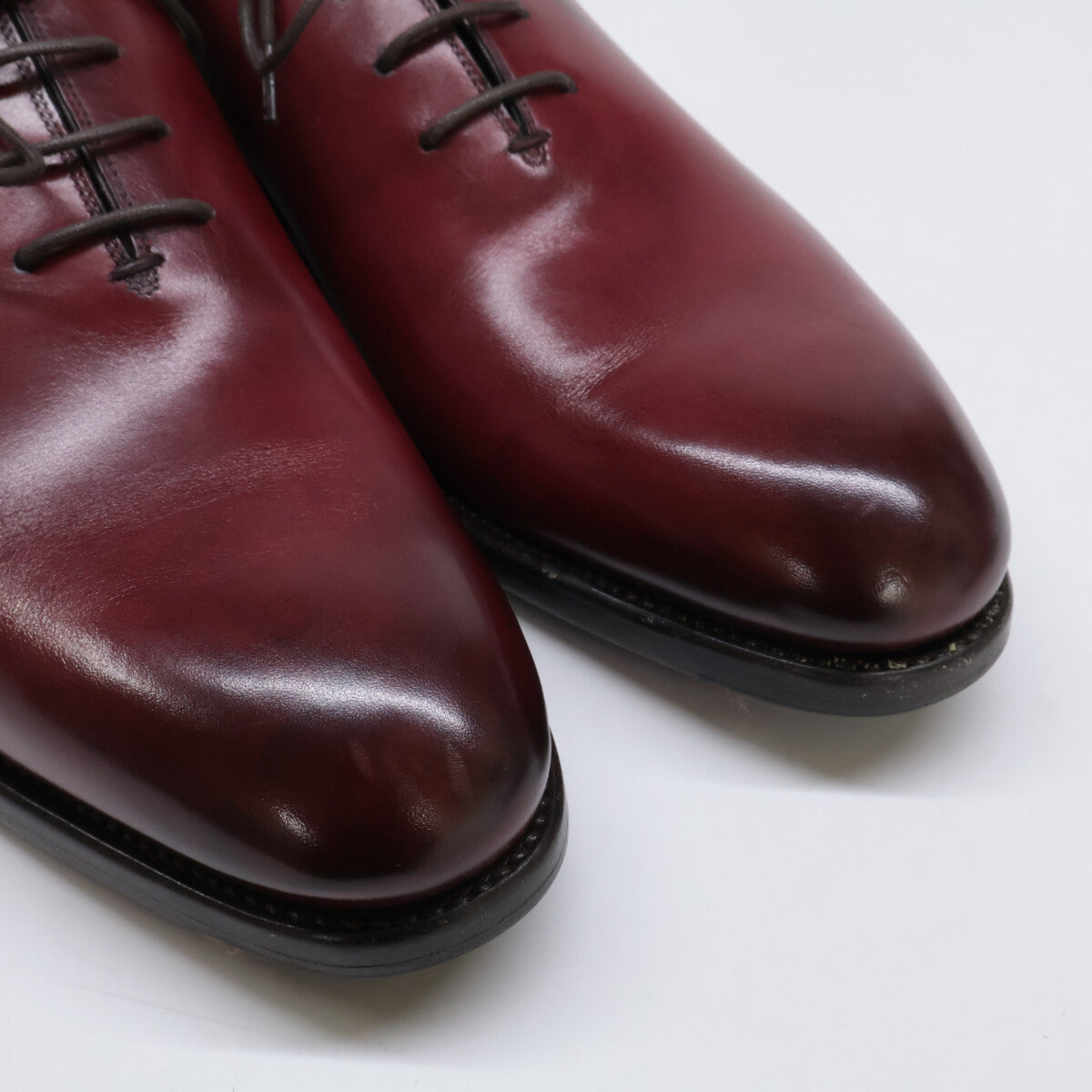 Salvatore Ferragamo サルヴァトーレフェラガモ 美品 JD6299 TRAMEZZA 4アイレット ホールカットシューズ シューズ 8 2E