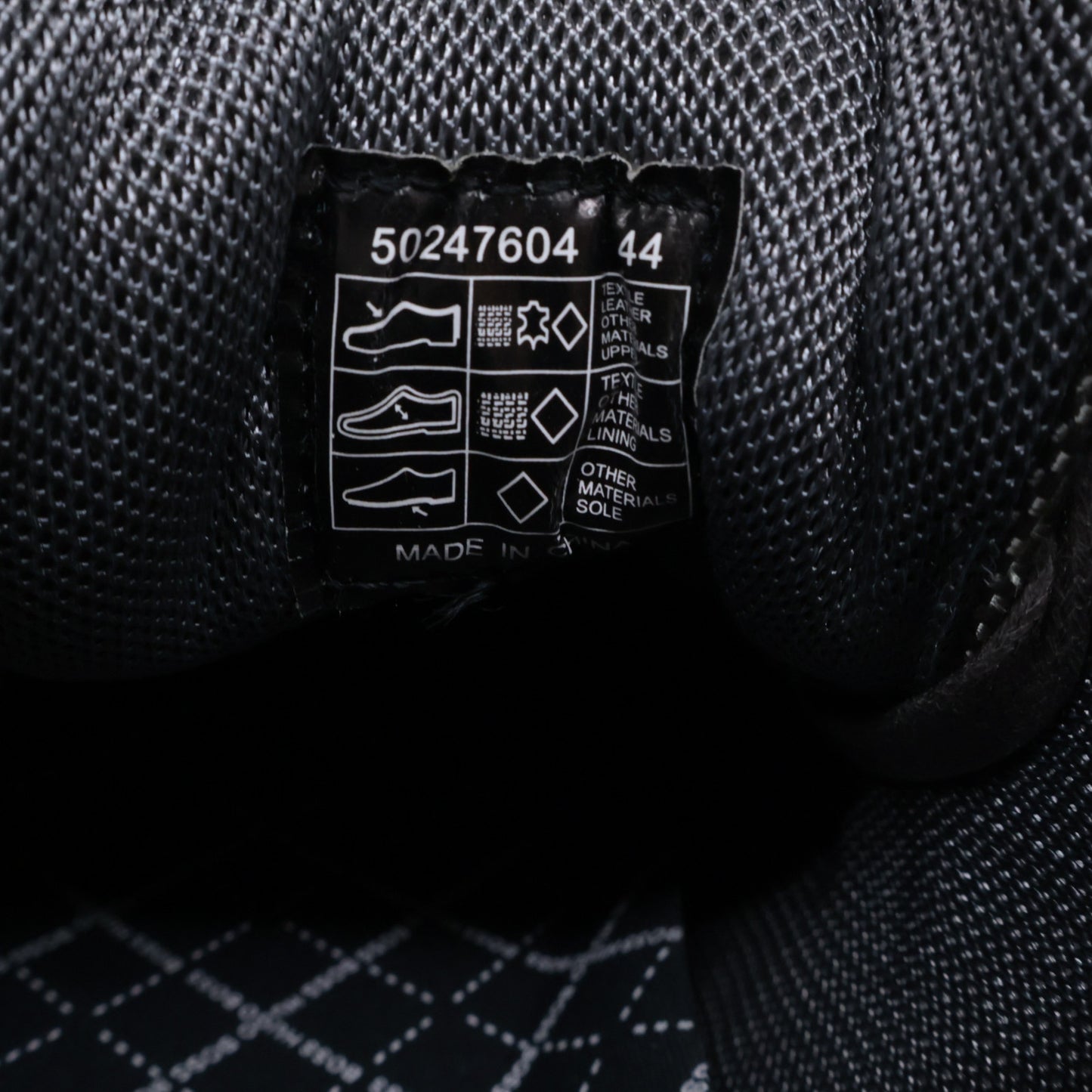 HUGO BOSS ヒューゴボス 【美品】50247604 AKEEN レザーxメッシュ スニーカー/ シューズ 44