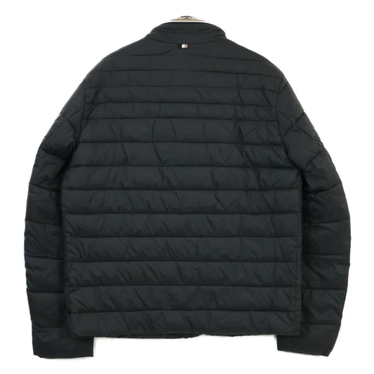 50464308 Black 3D Logo Tape Padded Blouson Jacket 44R Men's