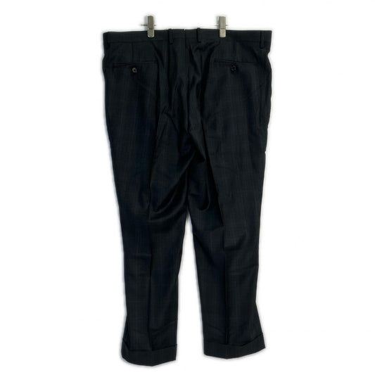 POLO RALPH LAUREN Gray Wool Glen Check Straight Pants Bottoms 34