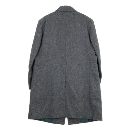 Zegna ゼニア グレー カシミヤウール チェスターコート コート