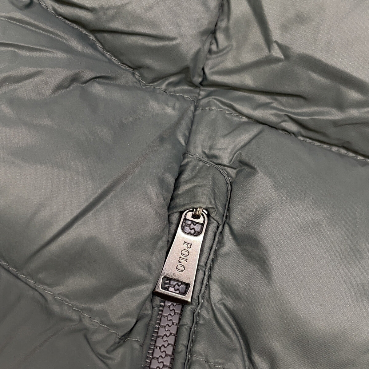 POLO RALPH LAUREN ポロ ラルフローレン グリーン 中綿 ロゴ ベスト ベスト XXL