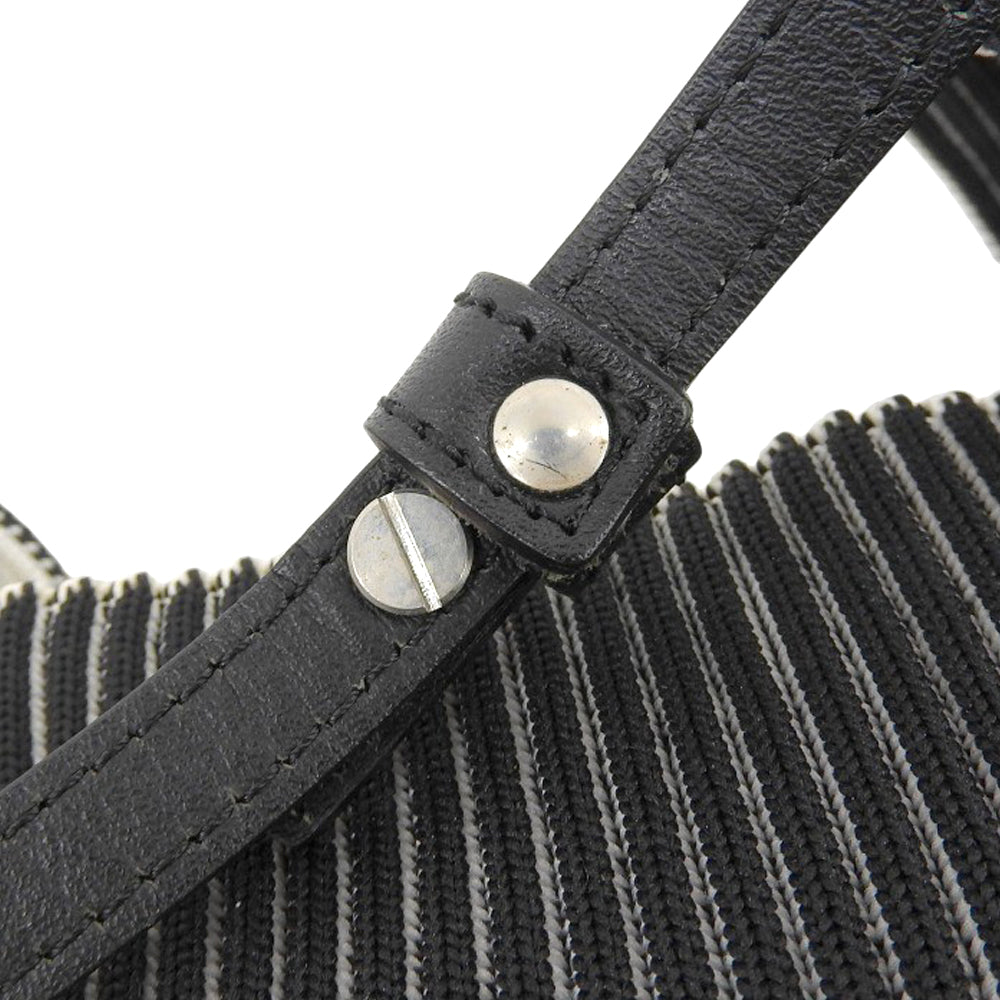 LASTFRAME ラストフレーム Kyoto Metallic Market Bag Small ハンドバッグ レディース ブラック×ホワイト ハンドバッグ