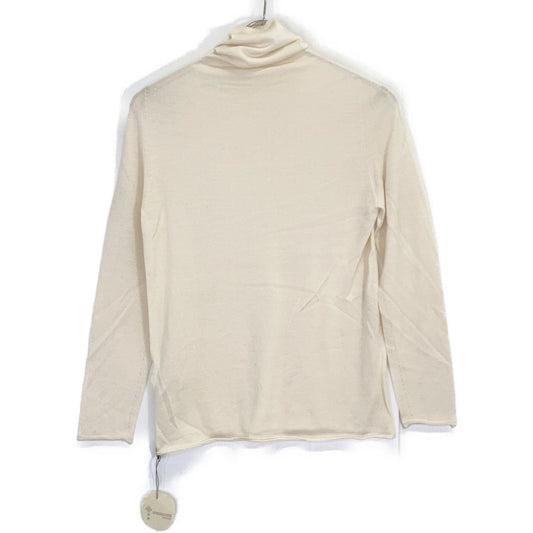 Itoyi AMARA 09IT-SC0002 Ivory Silk Cashmere Turtleneck Knit Top 1 Women's