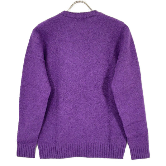 Drumohr Drumohr purple wool shaggy knit top tops