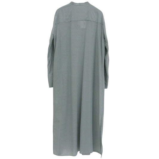 Unused MADELEINE PRESTON Sheer Shirt Dress, women's, green, 038