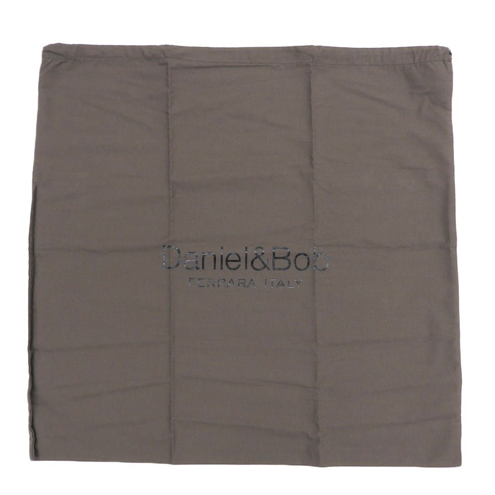 Daniel&Bob ダニエル&ボブ BAIN ALCE レザーバッグ トートバッグ メンズ ブラック×ブラウン 2021 トートバッグ