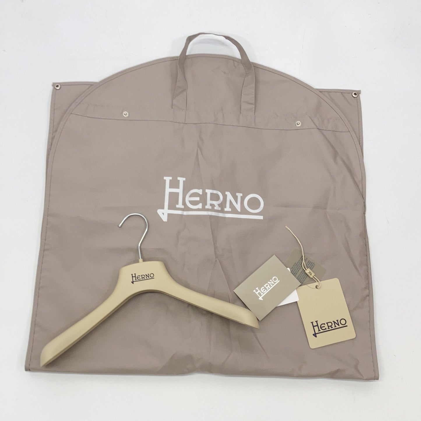 HERNO ヘルノ 【美品/国内正規】PI001923D ナイロンウルトラライト フェイクファー ダウン ジャケット
