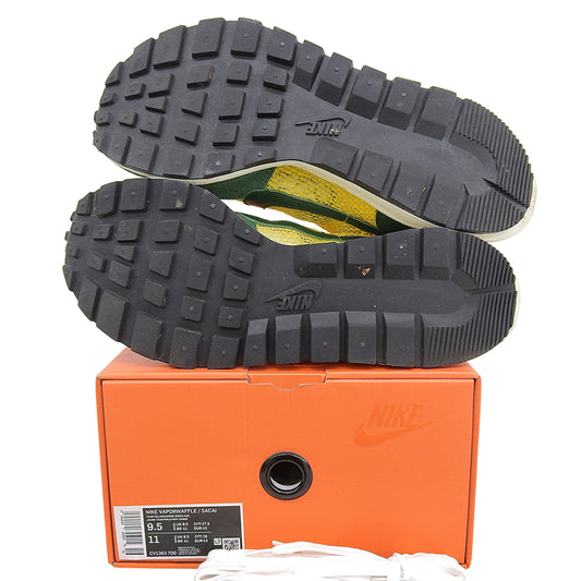 NIKE ナイキ ツアーイエロー ヴェイパーワッフル シューズ メンズ グリーン×イエロー 27.5cm CV1363-700 シューズ