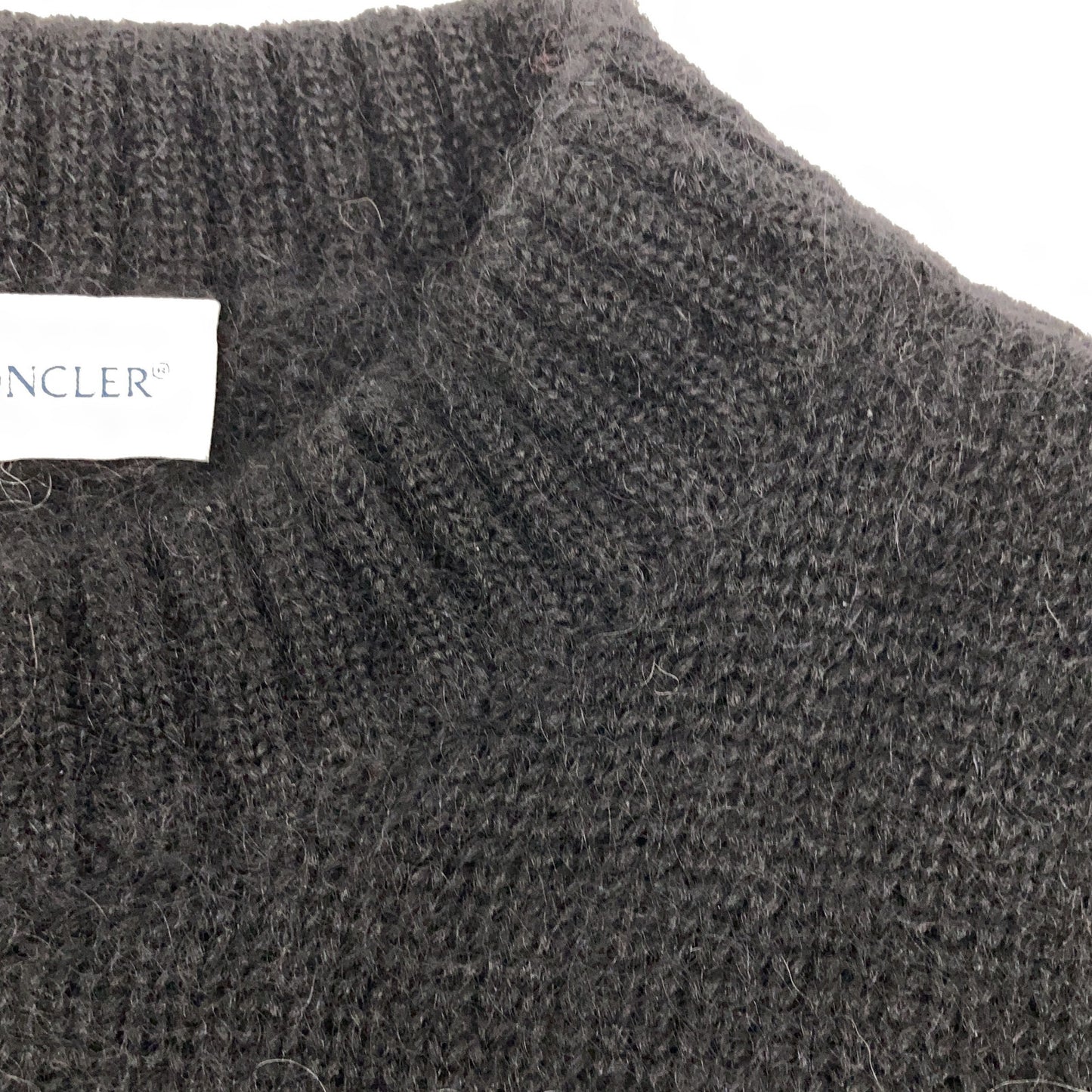 MONCLER モンクレール H20919C00011 GIROCOLLO TRICOT 総柄 モヘア混 ニットセーター/ トップス
