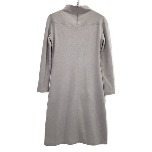 JSPN710003 Gray Wool Dress Dress 34 Women's