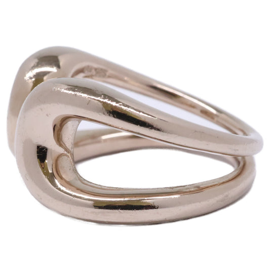 ete 925 Raw Double Line Ring