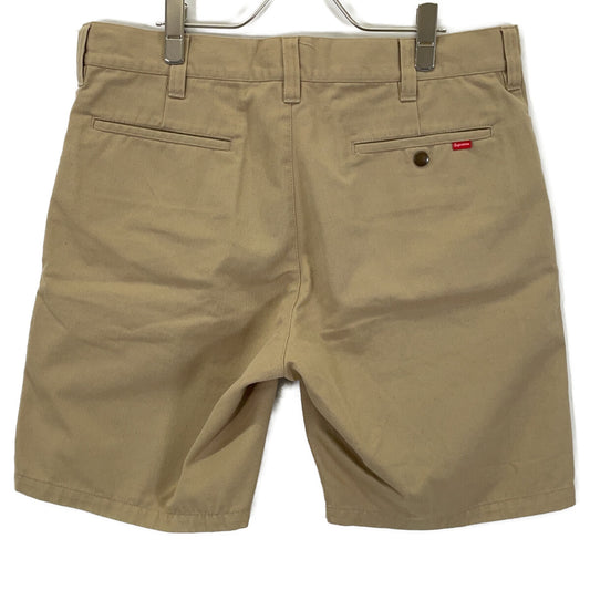 Khaki Work Chino Shorts Pants Bottoms 34 Men's