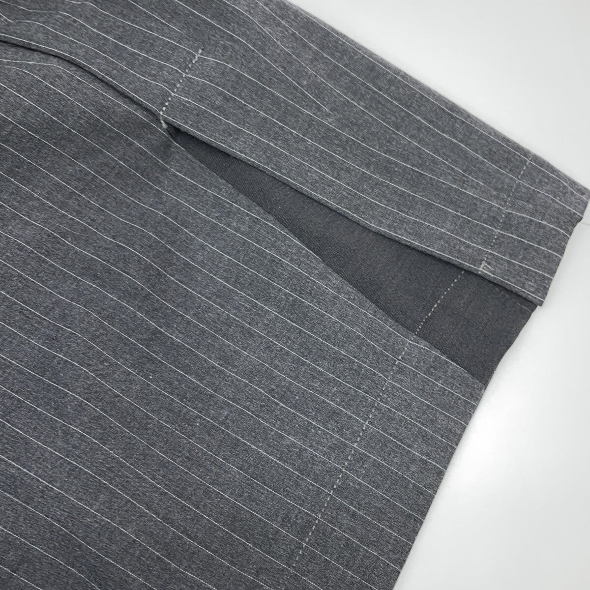 journal standard luxe ジャーナルスタンダード ラックス 25AW グレー ストライプ【Ginny's】 PT ボトムス