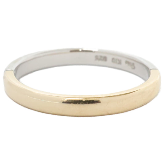 STAR JEWELRY 【Excellent Condition】2SR1520 925 K10 BICOLOR RING Half Combination Ring