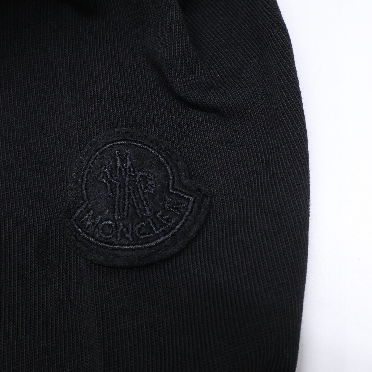 MONCLER 盟可睐 23年 T恤 LS Logo印花×天鹅绒 长袖T恤 上衣