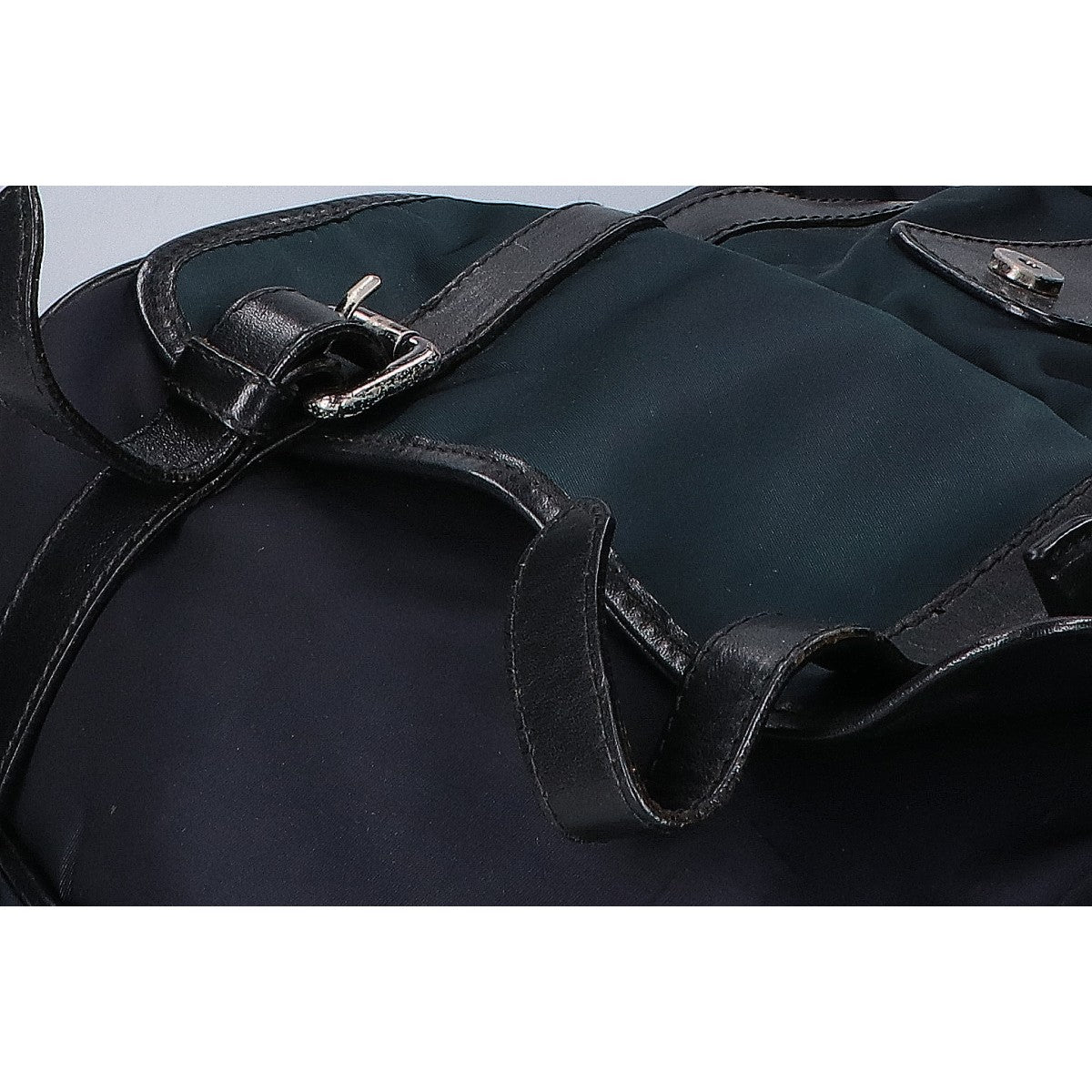 Neil Barrett Leather/Nylon Backpack Rucksack Backpack