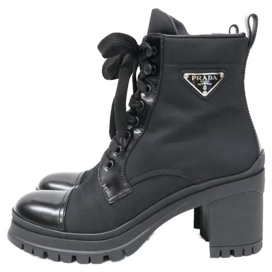 PRADA プラダ 1T708M RE-NYLON トライアングルロゴショートブーツ シューズ