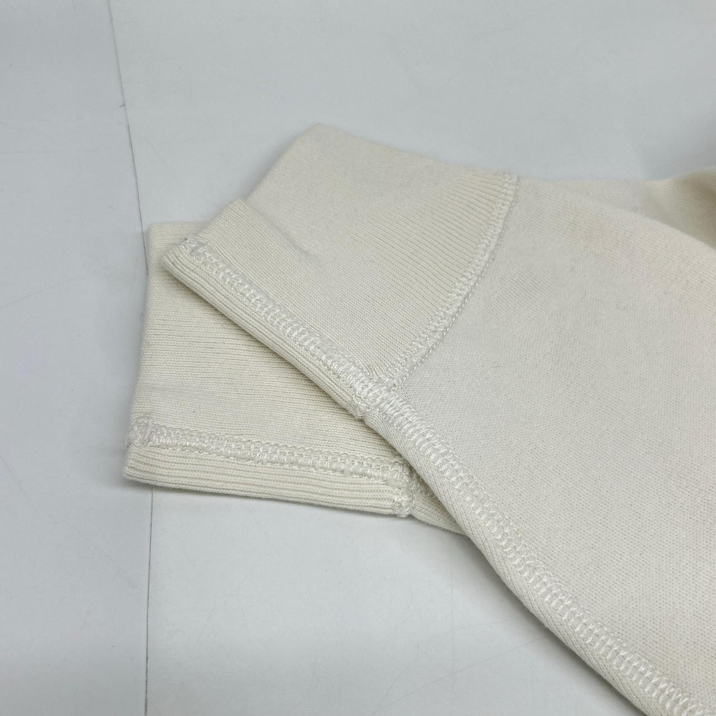 POLO RALPH LAUREN White Logo Fleece Quarter-Zip Top