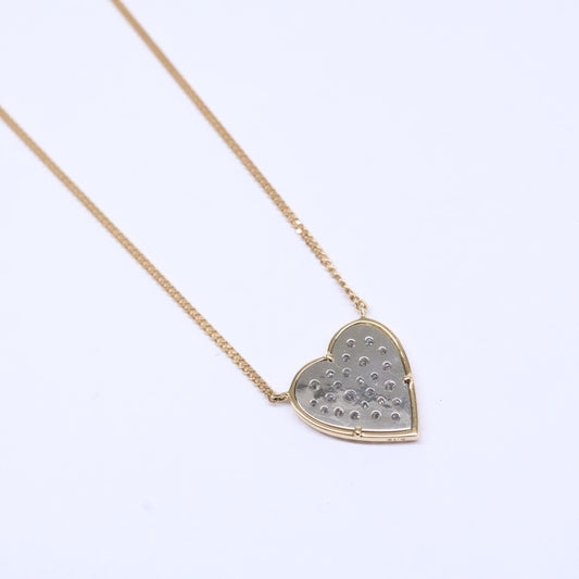 STAR JEWELRY 星珠宝 精品 1ZN1168 K18×Pt950 D0.16ct RETURN TO LOVE 项链