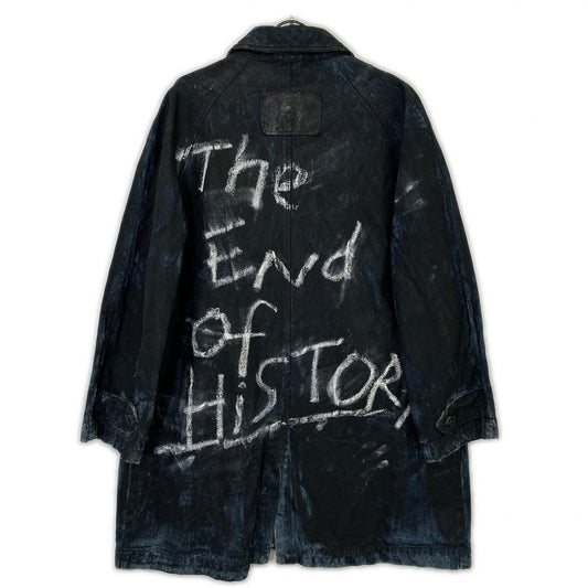 TIGRAN AVETISYAN ティグラン アヴェティスヤン x ELIMINATOR The End of History ハンドペイント コート デニムジャケット ジャケット