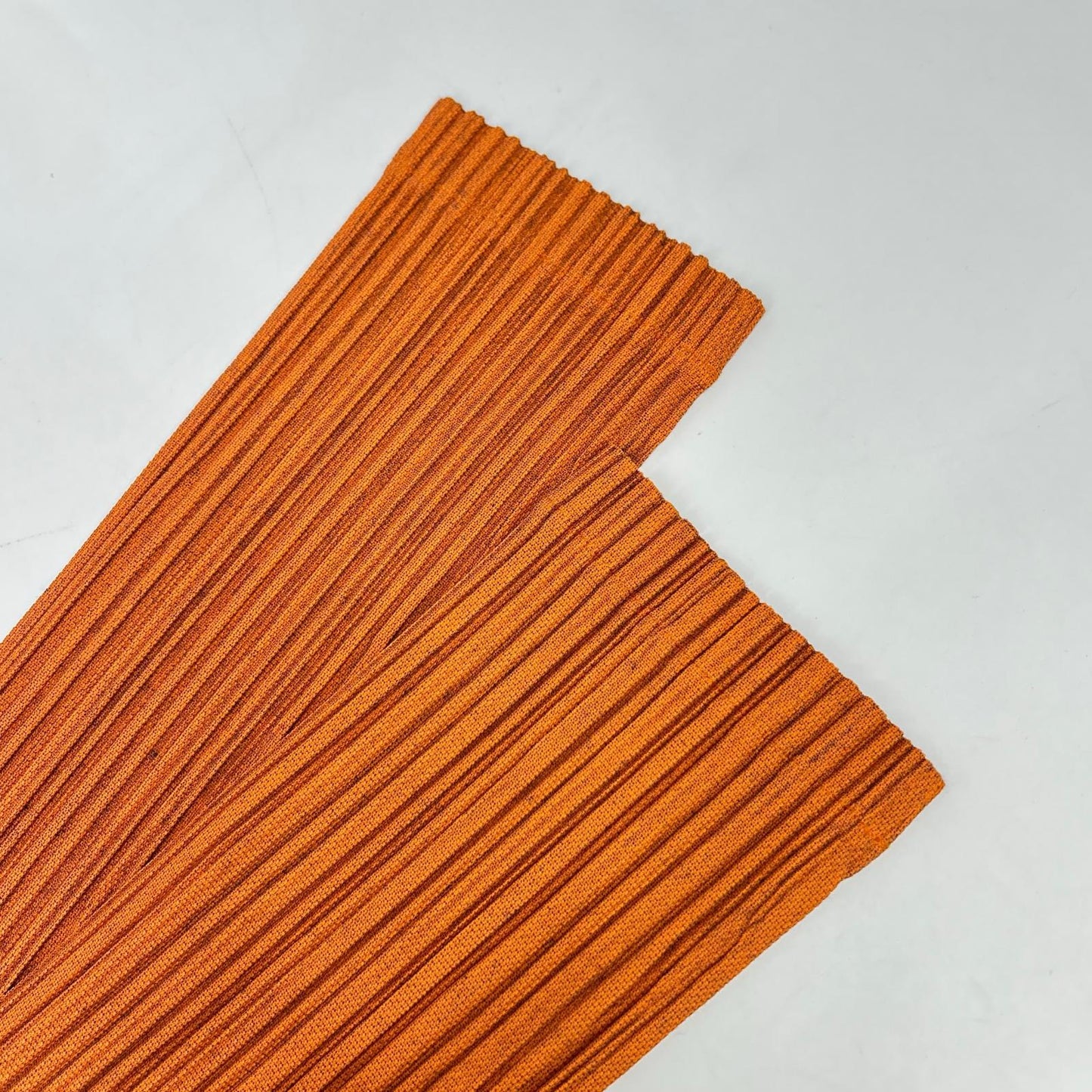 PLEATS PLEASE Orange PP51-JH533 Geometric Pattern Pleated Dress Dress