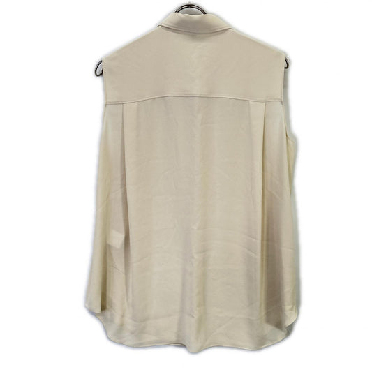 Theory 01-4208203 Rice Washable Powder Crepe Sleeveless Shirt Blouse Tops P Women's