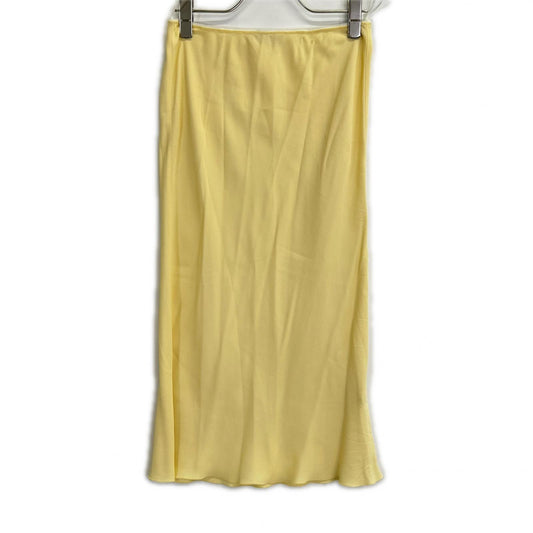 N°21 Numero Ventuno 24SW-C103-5566 Yellow Sheer Skirt Skirt