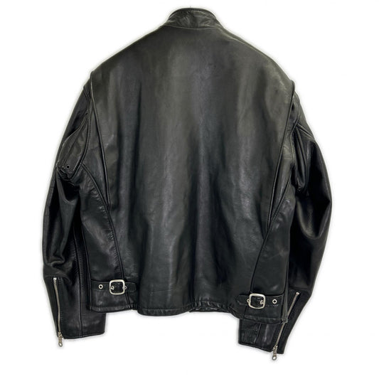 schott ショット 641 ブラック ライナー付き シングル ライダースジャケット ジャケット