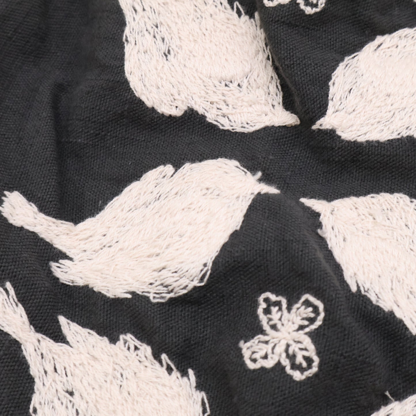 mina perhonen ミナペルホネン 【美品】qs3836 four birds バード刺繍 ノースリーブ ワンピース