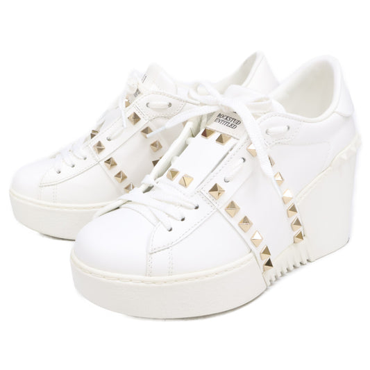 Valentino Garavani ヴァレンティノガラヴァーニ ZW2S0HP0 スタッズ 厚底スニーカー シューズ 36 1/2