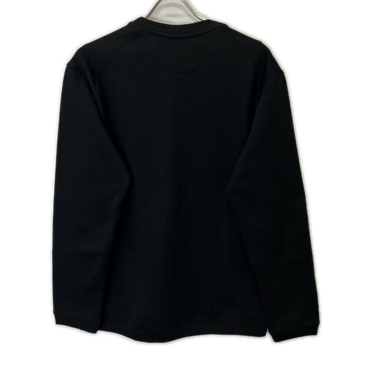 LANVIN COLLECTION ランバンコレクション 248501 ブラック RIB JERSEY CREW NECK LS トップス トップス