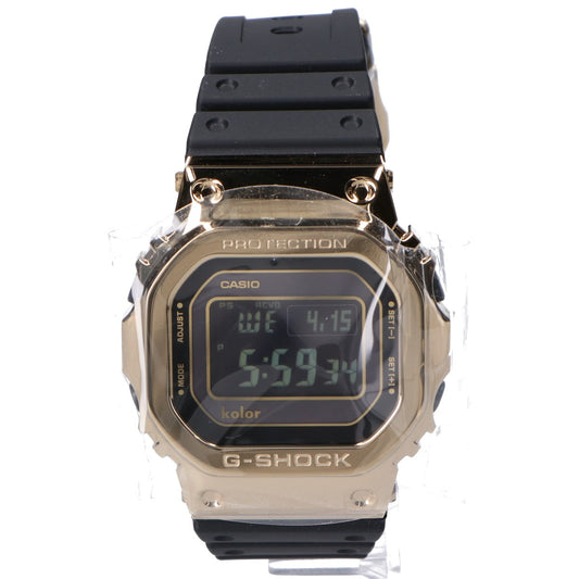 G-SHOCK ジーショック x Kolor 新品未使用 GMW-B5000KL-9JR 35周年記念 世界700本限定 ゴールドベゼル ラバーバンド タフソーラー電波 腕時計