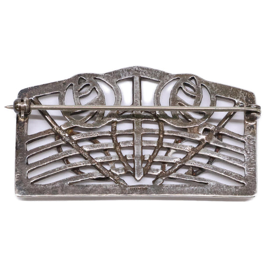 RENNIE MACKINTOSH COLLECTION Rose Motif Brooch Ladies