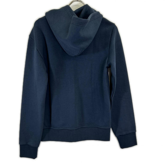 NAVY Double Knit Full-Zip Hoodie Top S Men's