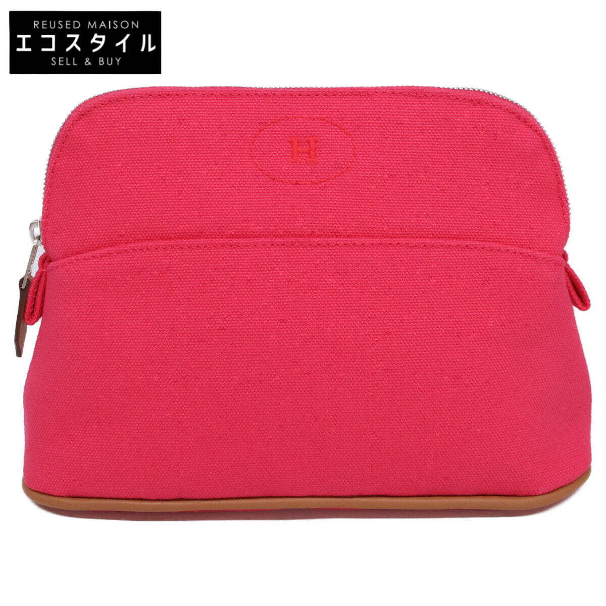 HERMES エルメス 【新品同様】ボリード ミニ コットンキャンバス