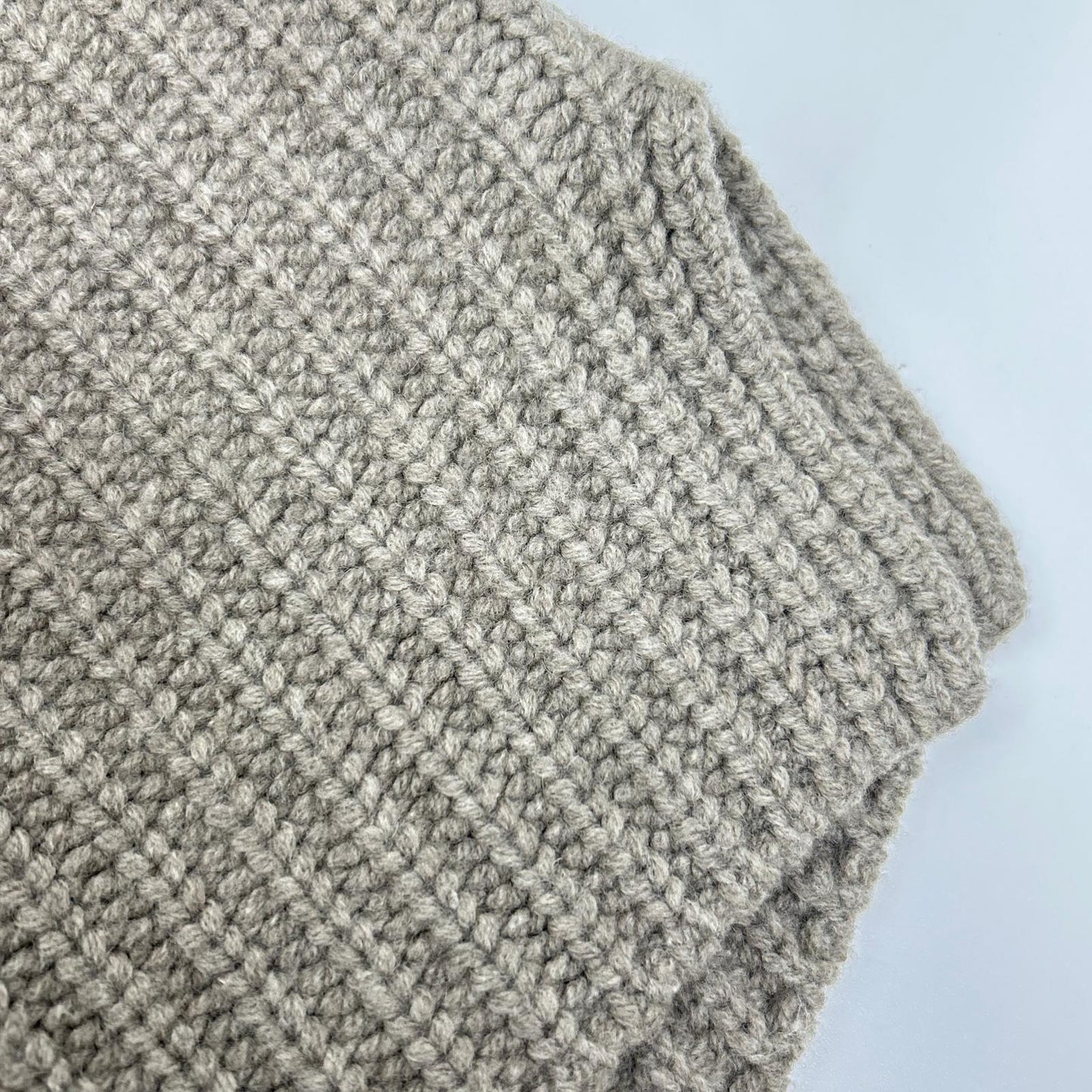 Chaos greige CH906512ER wool x cashmere knit pullover top