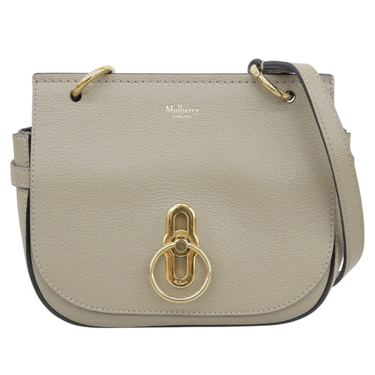 MULBERRY マルベリー スモール アンバリー サッチェル レザー ショルダーバッグ レディース トープ ショルダーバッグ