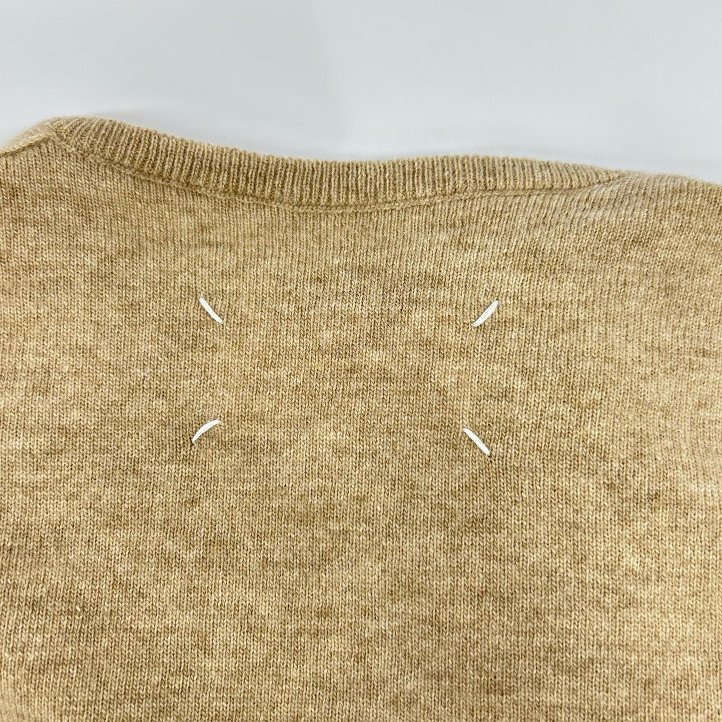 Maison Margiela 马吉拉 25年 米色 S51HP0016 M13090 羊毛 开衫 上衣