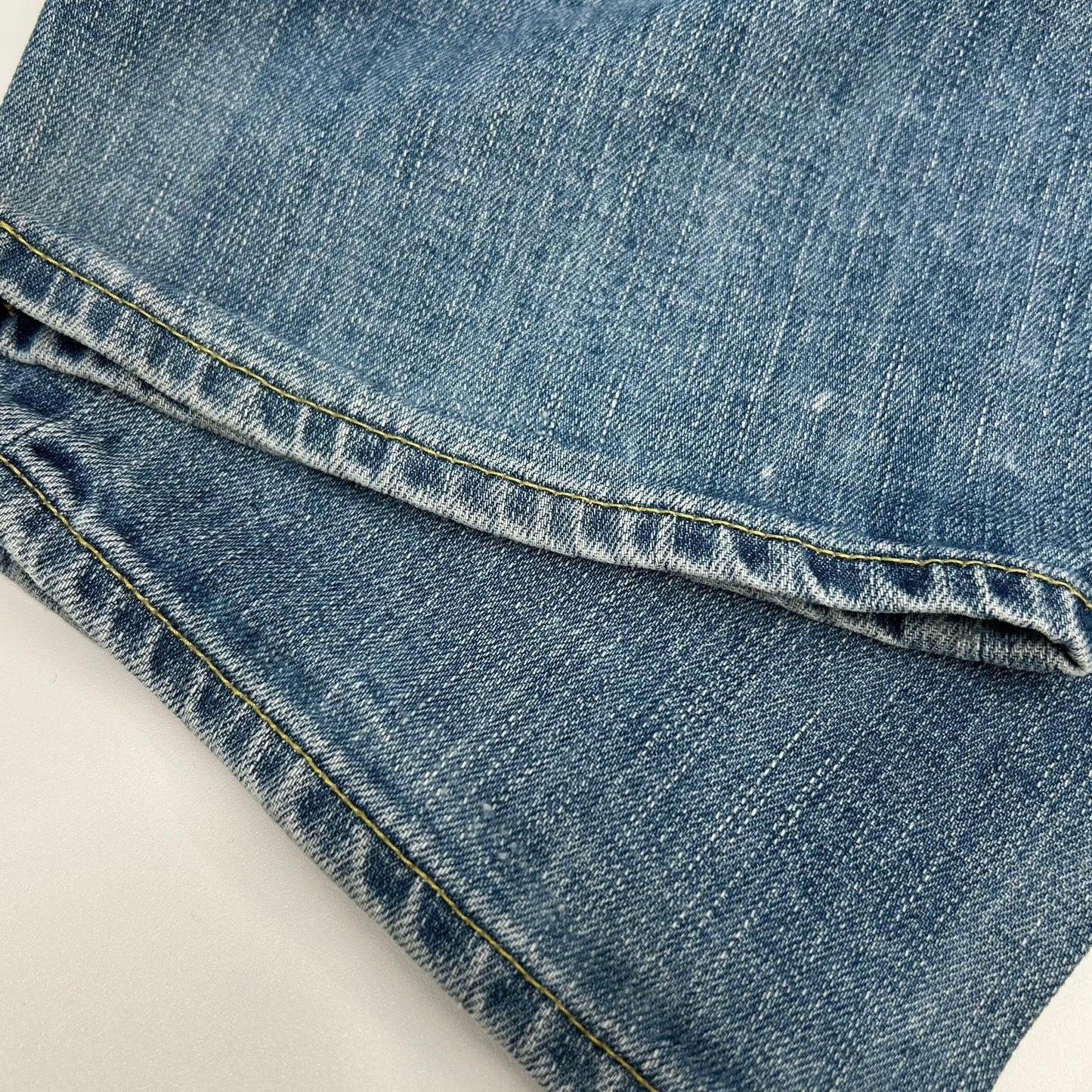 YANUK ヤヌーク 57113232 ブルー ボーイズ LEA ストレート デニムパンツ ボトムス