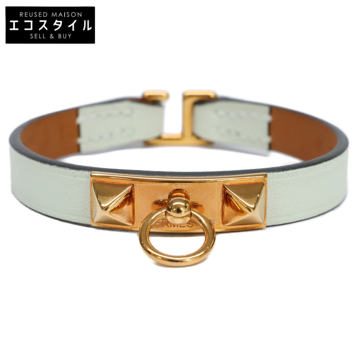HERMES エルメス 【新品同様】ミニ リヴァル U刻印 レザー