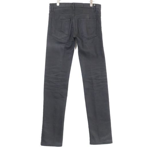 Dior HOMME ディオールオム 8H3111080894 08AW クリス期 ナイトフォール ボタンフライ コーティング デニムパンツ ボトムス