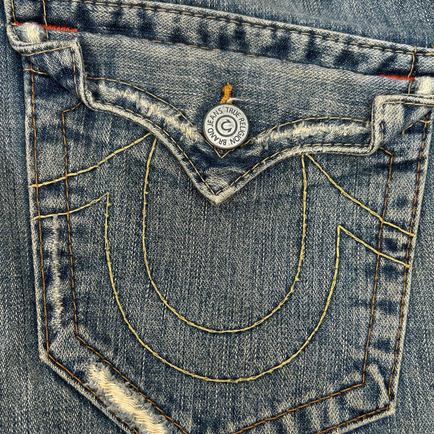 TRUE RELIGION True Religion 600089 04-303 蓝色 JOEY 美国制造 靴型牛仔裤 裤子