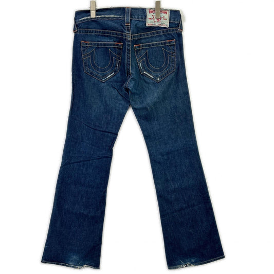 TRUE RELIGION トゥルーレリジョン 03802 TRM341 ブルー ♯802 ブーツカット デニムパンツ ボトムス