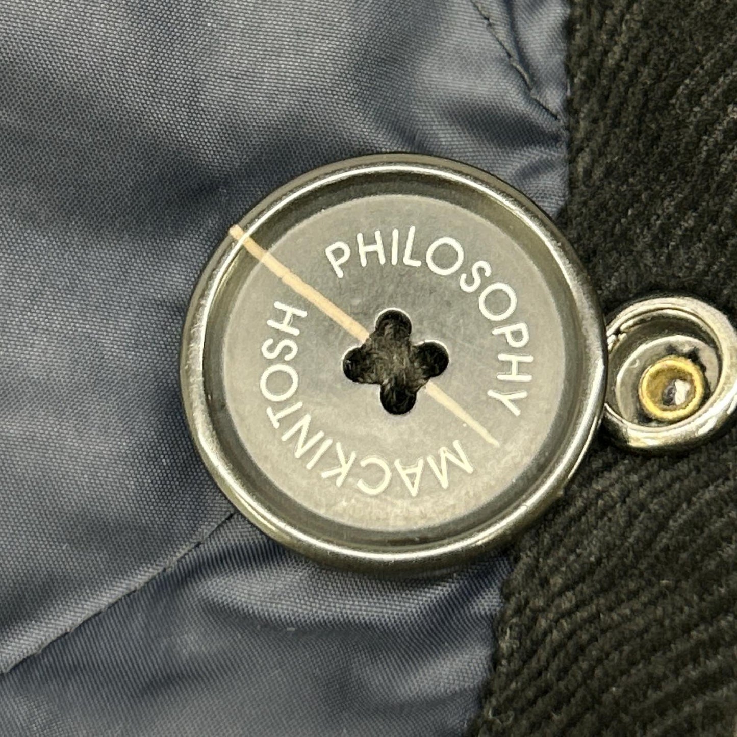 MACKINTOSH PHILOSOPHY マッキントッシュフィロソフィー ネイビー H1F19-401-29 キルティング リバーシブル ダウンコート ジャケット